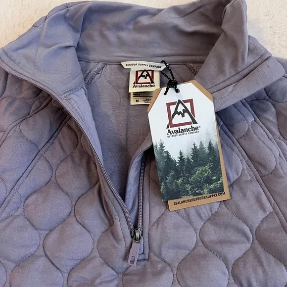 Avalanche Lavender Quilted Pullover - Picture 4 of 9